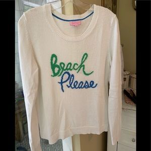 NWOT Lilly Pulitzer Beach Sweater Size L
